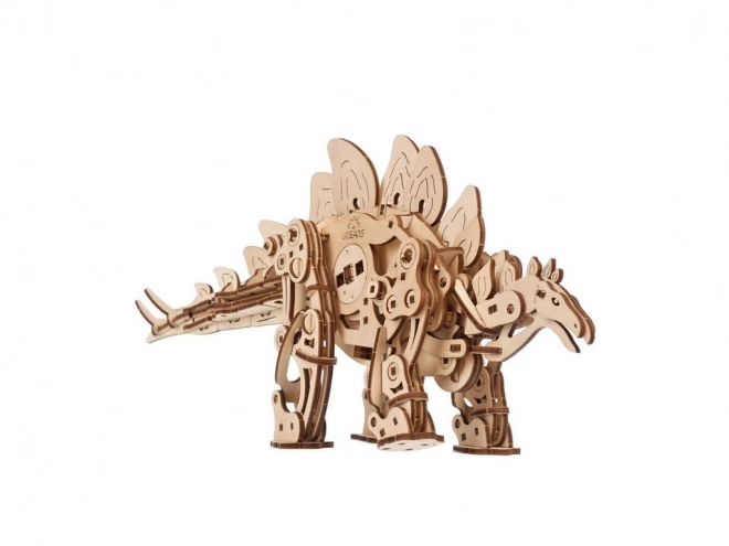 Puzzle mécanique en bois stégosaure