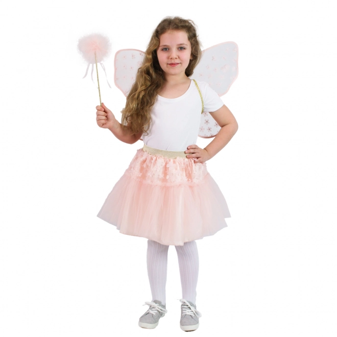 Costume de fée enfantin avec jupe tutu