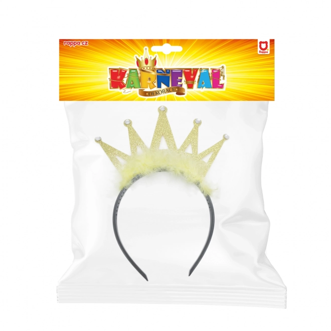 Bandeau couronne avec plumes pour enfants