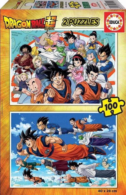 Educa Puzzle Dragon Ball Super 2x100 pièces