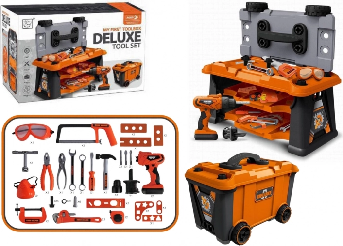 Set d’outils pour enfants avec perceuse à piles