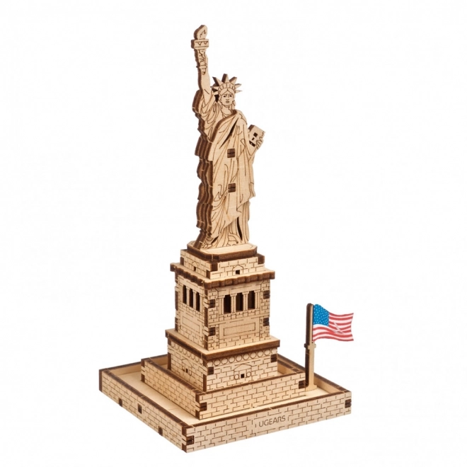 Modèle 3D en bois Statue de la Liberté