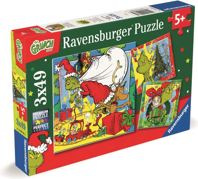 Puzzle Ravensburger Grinch 3x49 pièces
