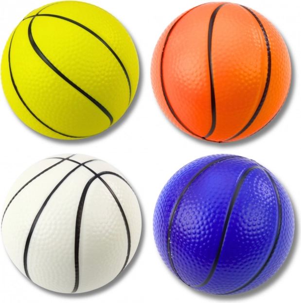 Balle de basket en mousse souple 12 cm