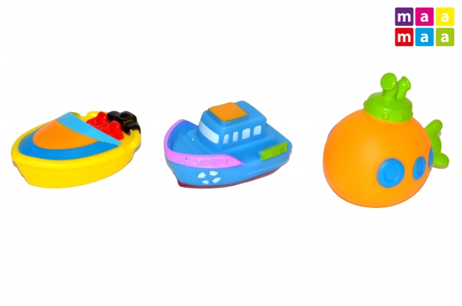 Ensemble de bateaux pour l'eau 3 pcs