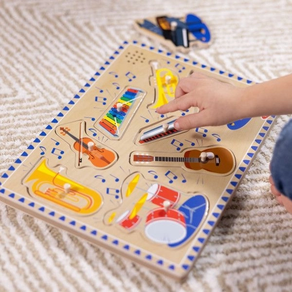 Puzzle sonore - Instruments de musique