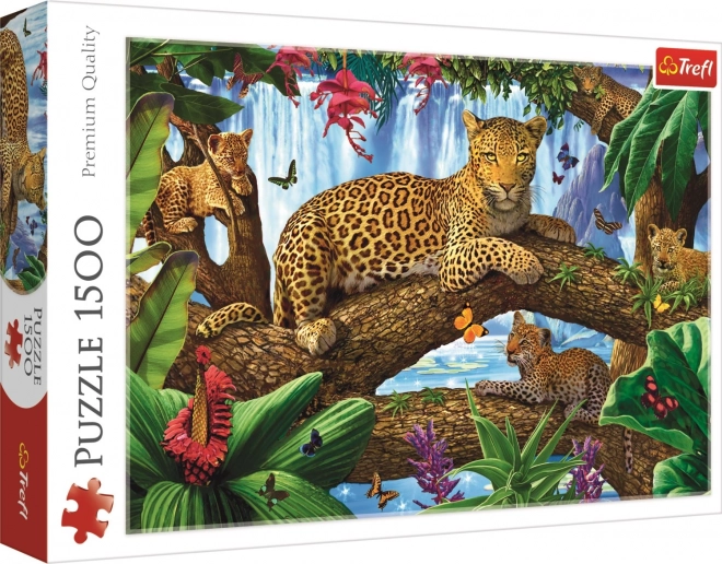 Puzzle Détente dans les cimes des arbres 1500 pièces