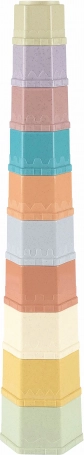 Gobelets hexagonaux empilables