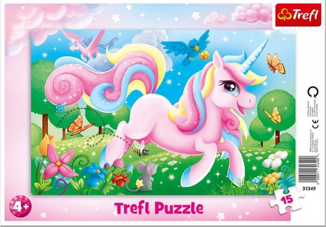 Puzzle Monde Magique des Licornes 15 pièces