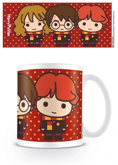 tasse Harry Potter - Harry, Hermione et Ron Chibi