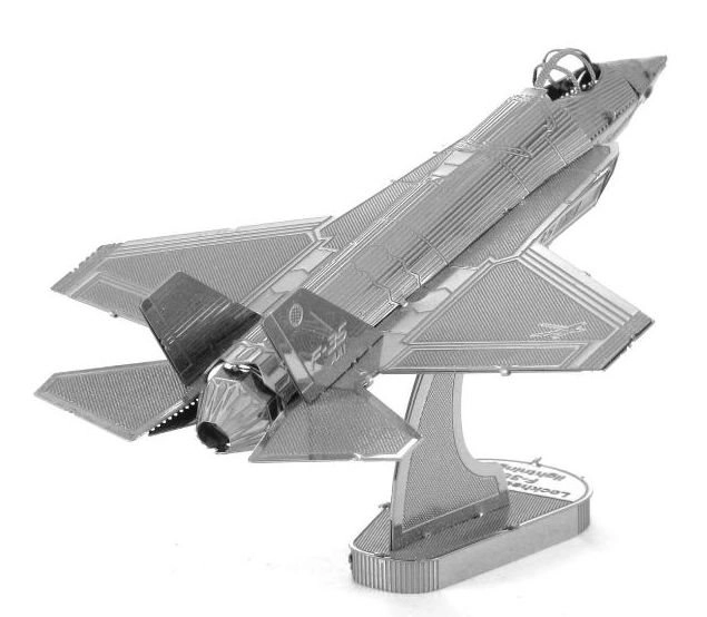 Metal Earth Puzzle 3D avion de chasse F-35 Lightning II