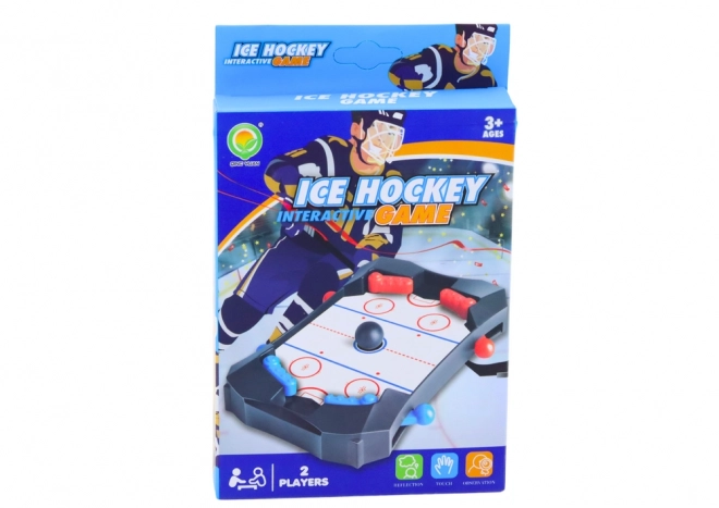 Mini jeu de hockey noir