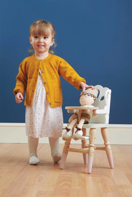 Chaise haute en bois pour poupées Le Toy Van