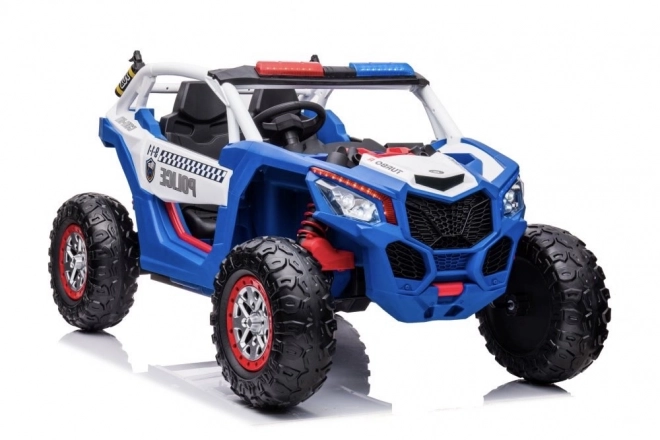 Véhicule de police pour enfants sur batterie 4x4 Buggy XB-2118