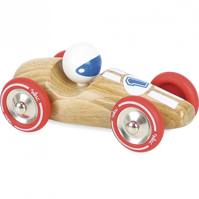 Voiture de course en bois Vilac GM naturel