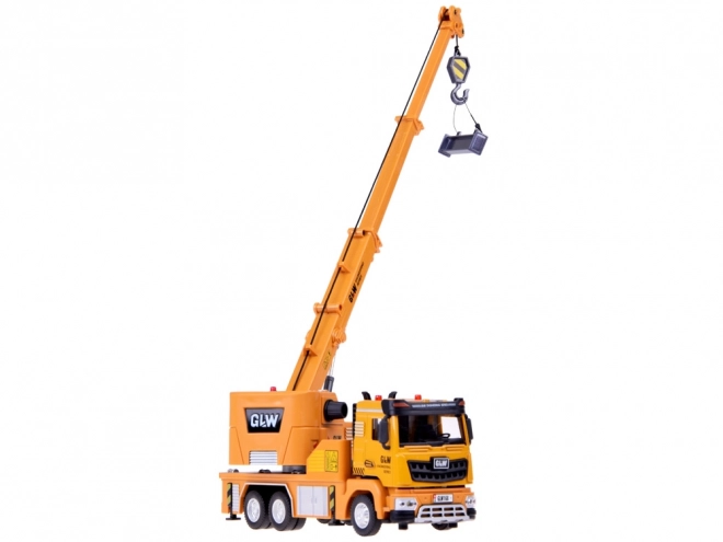 Auto avec grue avec son et lumière
