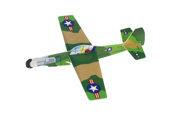 Avion en mousse à lancer 18cm mélange de types en sachet