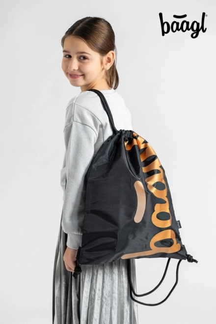 Sac à dos BAAGL Métallique Bronze