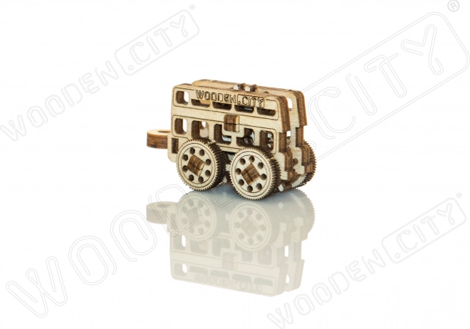 Puzzle 3D Moyens de transport - Wooden City mini ensemble