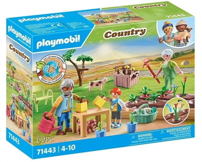 Playmobil Country Ensemble de jardin chez Papi