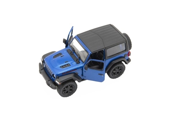 Voiture en métal Kinsmart Jeep Wrangler 2018 à rétrofriction 12,5cm