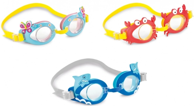 Lunettes de natation pour enfants avec animaux