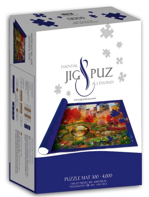 JIG&PUZ Tapis de roulage pour puzzles 300-4000 pièces (150x120cm)