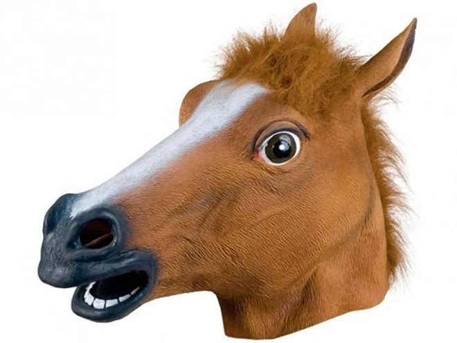 Masque de cheval en latex pour fête