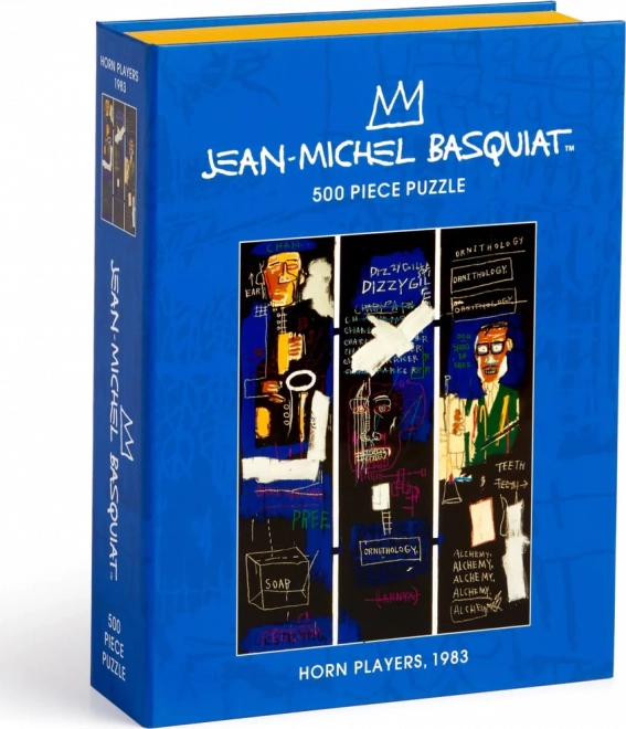 Puzzle Basquiat : joueurs au cor de chasse 500 pièces