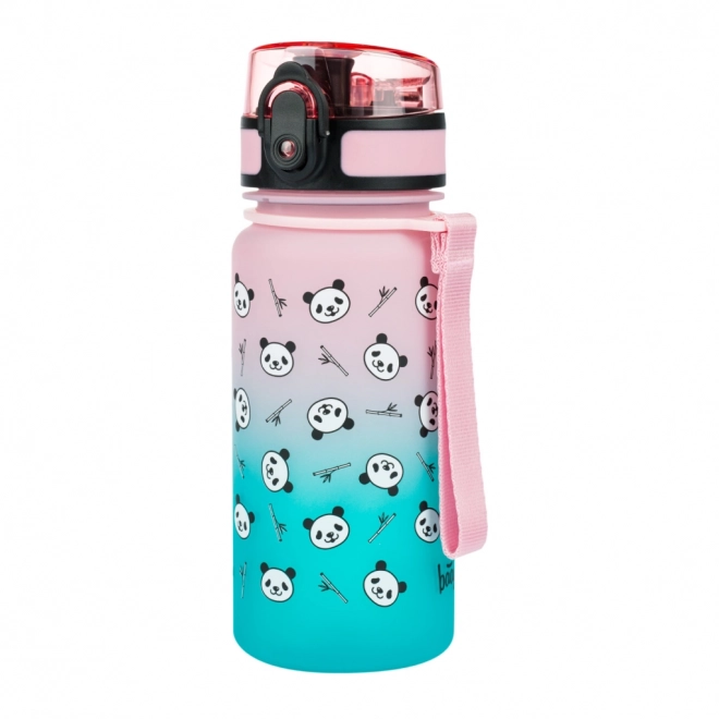 BAAGL Bouteille à boire Tritan Gradient Panda 350 ml