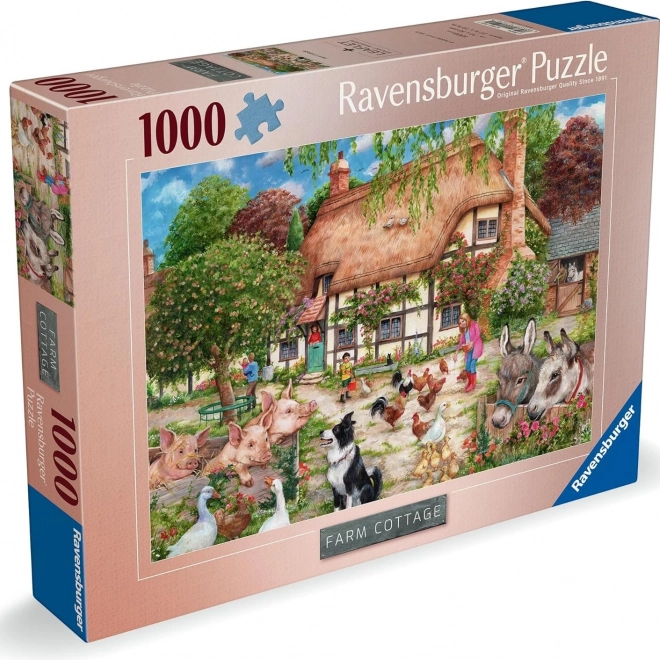 Ravensburger Puzzle Maison de campagne 1000 pièces