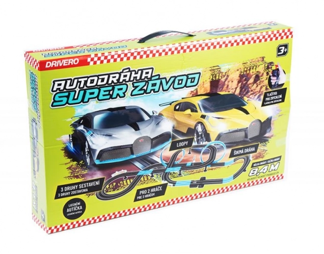 DRIVERO Circuit Automobile 8,4m Grande Course
