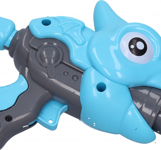Pistolet dino à balles en mousse vissables 21 cm