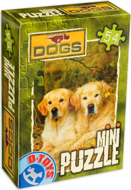 Puzzle chiot mignon 54 pièces