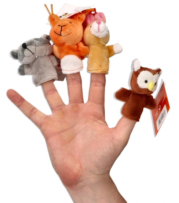 Marionnettes à doigt GOKI - animaux de la forêt