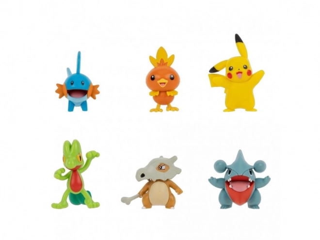 Set de Pokemon - 6 figurines