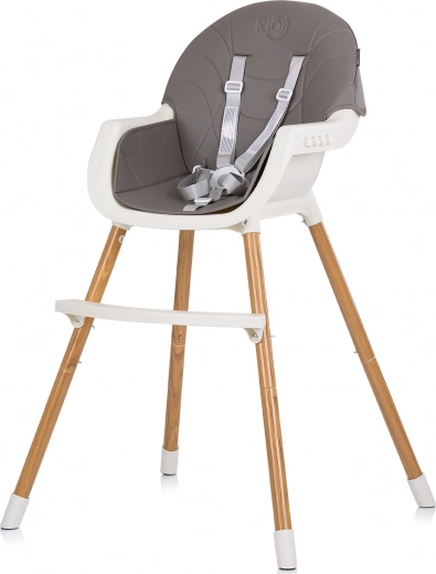 2‑en‑1 : chaise haute et basse