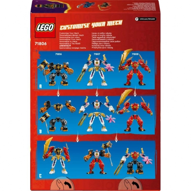 LEGO4; NINJAGO4; 71806 Cole9; le robot terrestre élémentaire