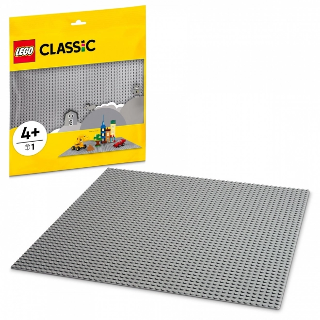 LEGO Classic 11024 Plaque de construction grise