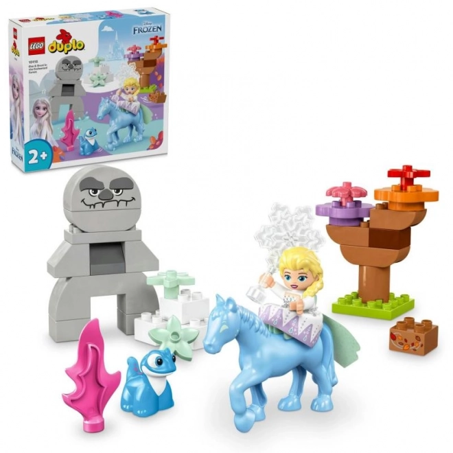 LEGO DUPLO Disney Elsa et Bruni dans la forêt enchantée