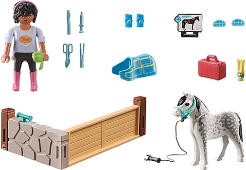 Riche assortiment d’accessoires pour un jeu créatif
