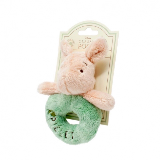 Hochet en peluche Petit Cochon