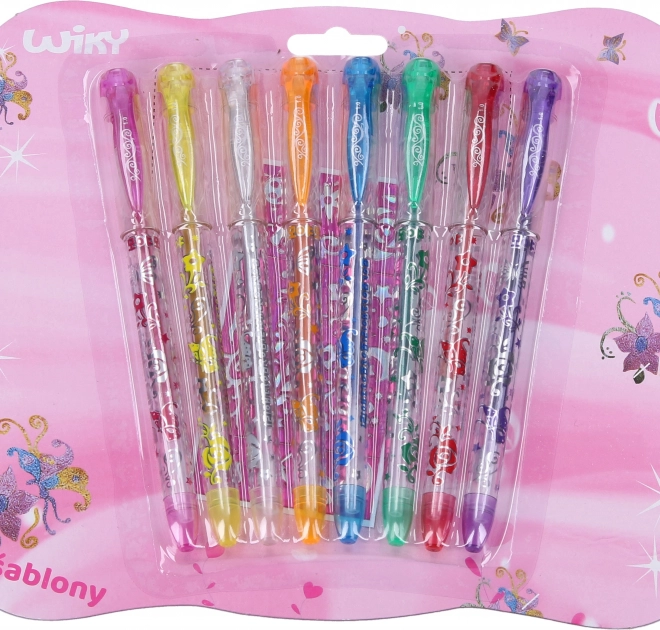 Stylos tatouage gel avec pochoirs pour poupées