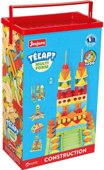 Jeujura construction en bois Técap Multiform 200 pièces