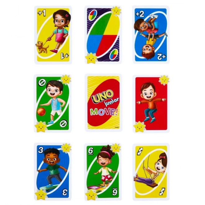 Jeu de cartes Uno Junior Move