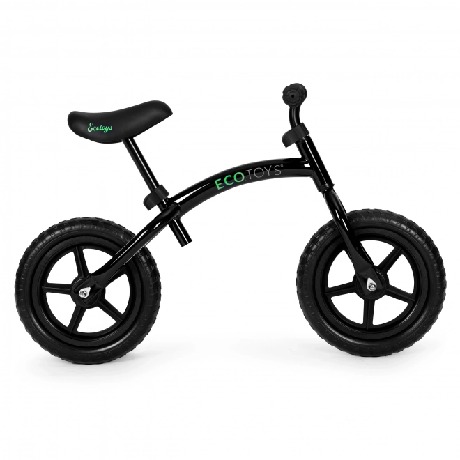 Vélo d'équilibre pour enfants, draisienne, roues EVA ECOTOYS – Noir