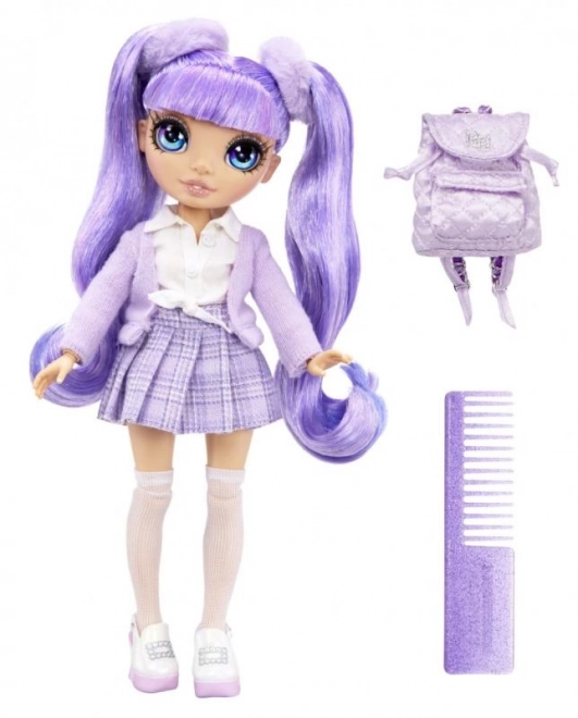 Rainbow High Junior Fashion poupée - Violet Willow