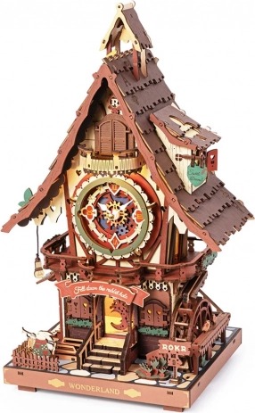 Puzzle mécanique 3D Horloge à coucou