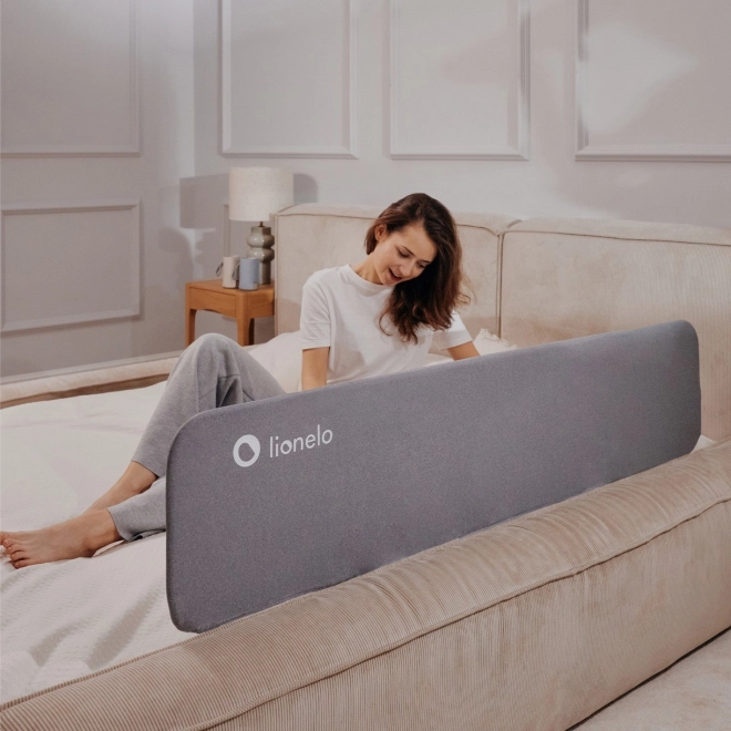 LIONELO Barrière de sécurité Lora XL Gris Pierre
