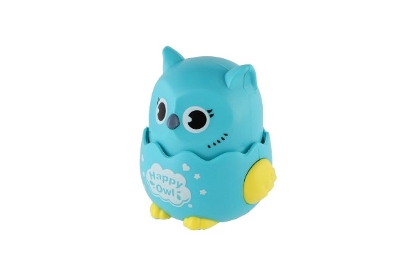 Chouettes joyeuses Sovy en plastique 7x8 cm roulantes